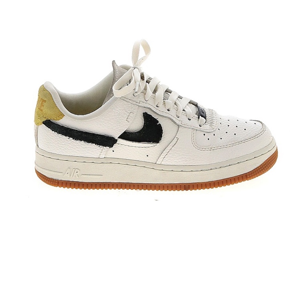 NIKE AF1 LLX size 7 womens VANDALIZED SAIL EUC split sail